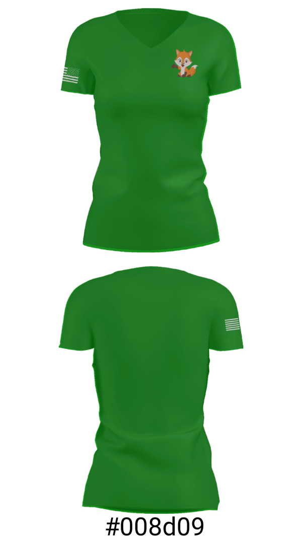 Women's Short Sleeve Vneck Shirt, Hamilton County Preschool Center, , Teamtime, Team time, sublimation, custom sports apparel, team uniforms, spirit wear, spiritwear, sports uniforms, custom shirts, team store, custom team store, fundraiser sports, apparel fundraiser