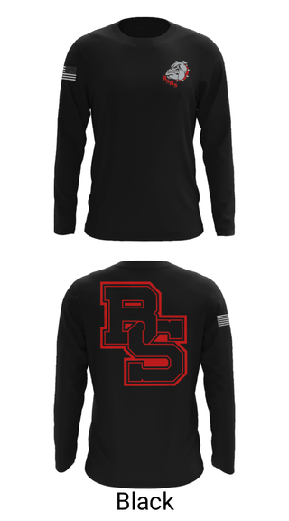 Long Sleeve Performance Shirt, Boiling Springs High School Wrestling, Wrestling, Teamtime, Team time, sublimation, custom sports apparel, team uniforms, spirit wear, spiritwear, sports uniforms, custom shirts, team store, custom team store, fundraiser sports, apparel fundraiser