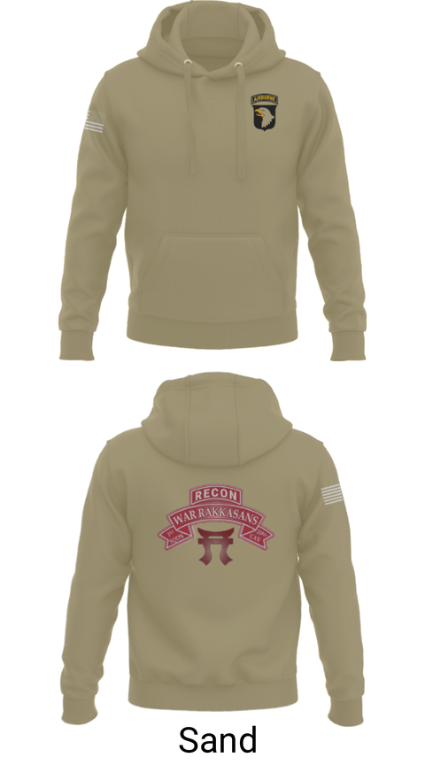 Hoodie, 1-33 CAV, Army, Teamtime, Team time, sublimation, custom sports apparel, team uniforms, spirit wear, spiritwear, sports uniforms, custom shirts, team store, custom team store, fundraiser sports, apparel fundraiser