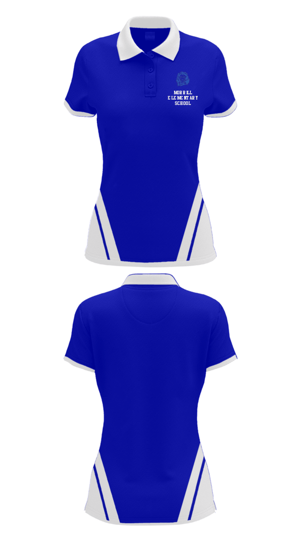 Women's Short Sleeve Performance Polo, Morrill Elementary School, Spirit Store, Teamtime, Team time, sublimation, custom sports apparel, team uniforms, spirit wear, spiritwear, sports uniforms, custom shirts, team store, custom team store, fundraiser sports, apparel fundraiser