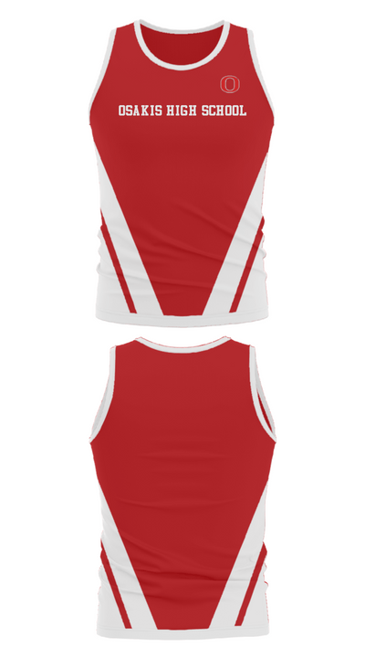 Osakis High School 21210126 Tank Top - 32