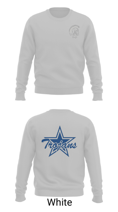 Johnson County Middle School Basketball 60515333 Crew Neck Sweatshirt - 2