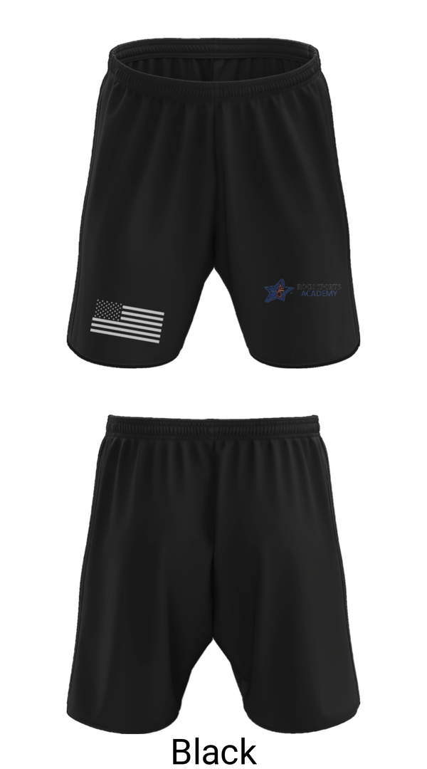 Athletic Shorts With Pockets, Rock Sports Academy, Men's Basketball, Teamtime, Team time, sublimation, custom sports apparel, team uniforms, spirit wear, spiritwear, sports uniforms, custom shirts, team store, custom team store, fundraiser sports, apparel fundraiser