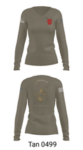 1-111th IN BN 38506759 Women's Long Sleeve V-neck Shirt - 39