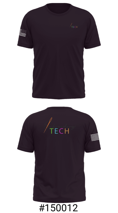 Short Sleeve Performance Shirt, Embroidery Tech, , Teamtime, Team time, sublimation, custom sports apparel, team uniforms, spirit wear, spiritwear, sports uniforms, custom shirts, team store, custom team store, fundraiser sports, apparel fundraiser