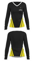 Purdue Polytechnic High School-Downtown Campus Basketball 59026942 Women's Long Sleeve V-neck Shirt - 24