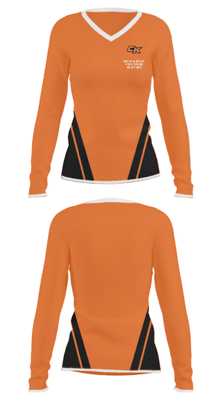 Women's Long Sleeve Vneck Shirt, Central Kitsap High School Wrestling, Wrestling, Teamtime, Team time, sublimation, custom sports apparel, team uniforms, spirit wear, spiritwear, sports uniforms, custom shirts, team store, custom team store, fundraiser sports, apparel fundraiser