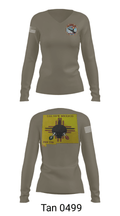 USS New Mexico 56487419 Women's Long Sleeve V-neck Shirt - 39