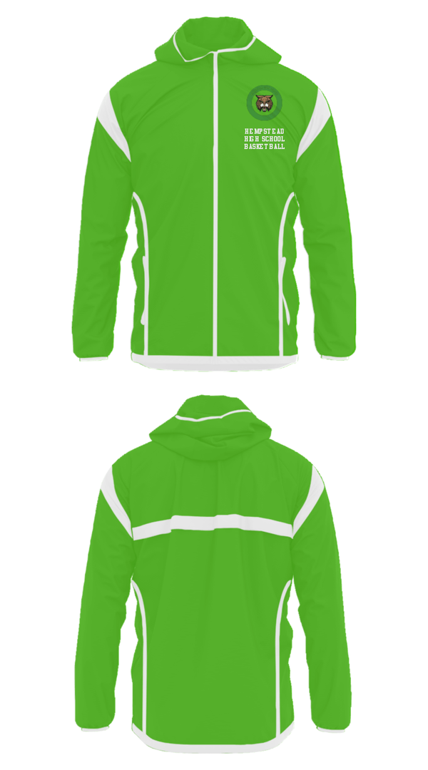 Windbreaker, Hempstead High School Basketball, Women's Basketball, Teamtime, Team time, sublimation, custom sports apparel, team uniforms, spirit wear, spiritwear, sports uniforms, custom shirts, team store, custom team store, fundraiser sports, apparel fundraiser