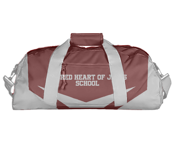 Duffle Bag, Sacred Heart of Jesus School, Spirit Store, Teamtime, Team time, sublimation, custom sports apparel, team uniforms, spirit wear, spiritwear, sports uniforms, custom shirts, team store, custom team store, fundraiser sports, apparel fundraiser