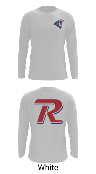 Long Sleeve Performance Shirt, Revere High School Basketball, Men's Basketball, Teamtime, Team time, sublimation, custom sports apparel, team uniforms, spirit wear, spiritwear, sports uniforms, custom shirts, team store, custom team store, fundraiser sports, apparel fundraiser
