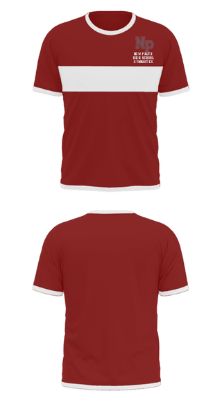 Short Sleeve Performance Shirt, New Paltz High School Gymnastics, Spirit Store, Teamtime, Team time, sublimation, custom sports apparel, team uniforms, spirit wear, spiritwear, sports uniforms, custom shirts, team store, custom team store, fundraiser sports, apparel fundraiser