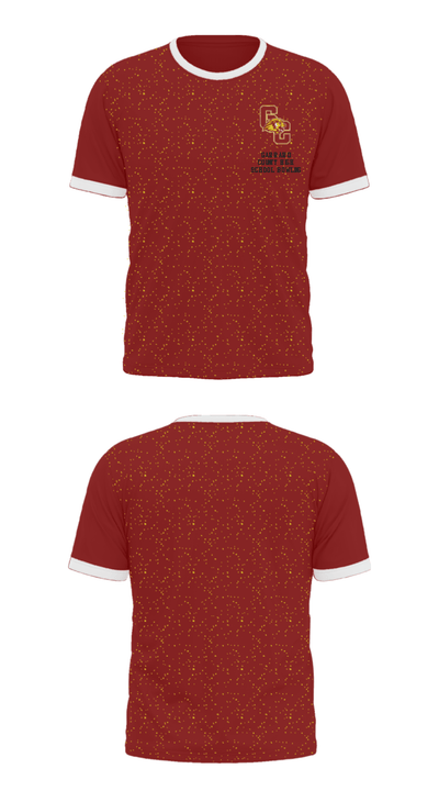 Garrard County High School Bowling 34387128 Short Sleeve Performance Shirt - 34