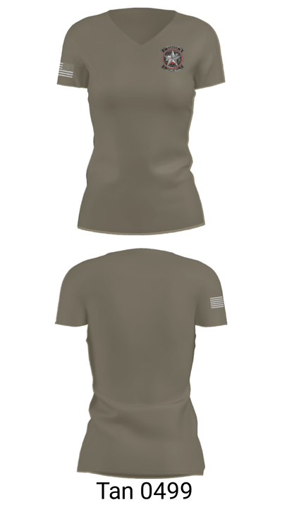 VMGR-234 1968966 Women's Short Sleeve V-neck Shirt - 36