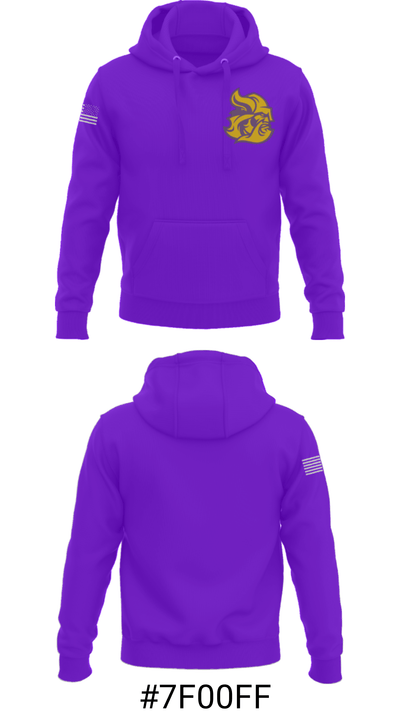 Showalter Middle School Wrestling 32132002 Hoodie - 17