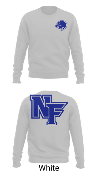 Crew Neck Sweatshirt, North Forney High School Basketball, Women's Basketball, Teamtime, Team time, sublimation, custom sports apparel, team uniforms, spirit wear, spiritwear, sports uniforms, custom shirts, team store, custom team store, fundraiser sports, apparel fundraiser