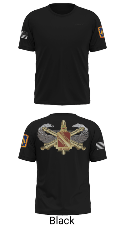 2-44 Air Defense Artillery Regiment 13491150 Short Sleeve Performance Shirt - 22