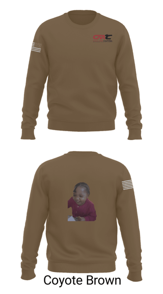 Crew Neck Sweatshirt, Call Mr Capital, National Guard, Teamtime, Team time, sublimation, custom sports apparel, team uniforms, spirit wear, spiritwear, sports uniforms, custom shirts, team store, custom team store, fundraiser sports, apparel fundraiser
