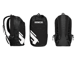 Gear Bag, Boomers, Women's Basketball, Teamtime, Team time, sublimation, custom sports apparel, team uniforms, spirit wear, spiritwear, sports uniforms, custom shirts, team store, custom team store, fundraiser sports, apparel fundraiser