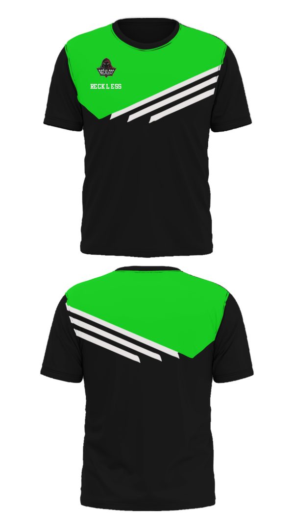 Short Sleeve Performance Shirt, Reckless, Football, Teamtime, Team time, sublimation, custom sports apparel, team uniforms, spirit wear, spiritwear, sports uniforms, custom shirts, team store, custom team store, fundraiser sports, apparel fundraiser