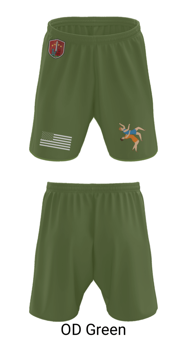 Athletic Shorts With Pockets, 673 EFD Vs. 134 FEST, Army, Teamtime, Team time, sublimation, custom sports apparel, team uniforms, spirit wear, spiritwear, sports uniforms, custom shirts, team store, custom team store, fundraiser sports, apparel fundraiser
