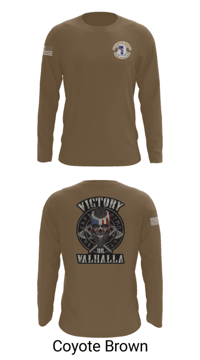 1-50 infantry battalion 87663685 Long Sleeve Performance Shirt - 11