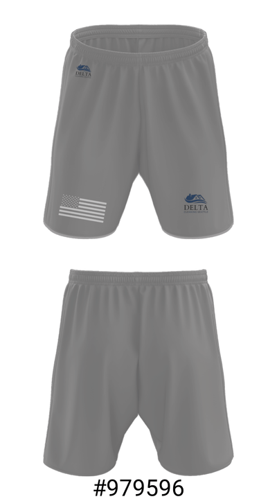 Delta cleaning LLC 32012075 Athletic Shorts With Pockets - 15