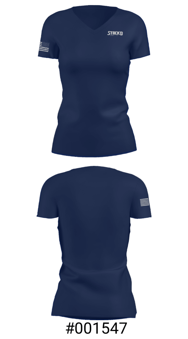 Women's Short Sleeve Vneck Shirt, Stack'd, , Teamtime, Team time, sublimation, custom sports apparel, team uniforms, spirit wear, spiritwear, sports uniforms, custom shirts, team store, custom team store, fundraiser sports, apparel fundraiser