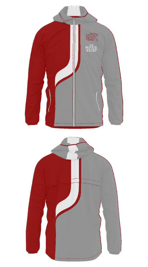 Windbreaker, New Manchester High School Wrestling, Wrestling, Teamtime, Team time, sublimation, custom sports apparel, team uniforms, spirit wear, spiritwear, sports uniforms, custom shirts, team store, custom team store, fundraiser sports, apparel fundraiser
