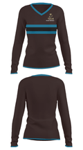 TRENCH WARRIORS 37624482 Women's Long Sleeve V-neck Shirt - 31