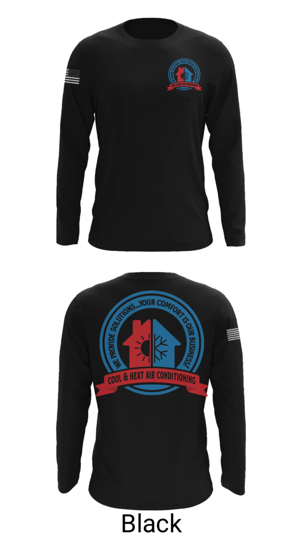 Long Sleeve Performance Shirt, Cool & Heat Air Conditioning, , Teamtime, Team time, sublimation, custom sports apparel, team uniforms, spirit wear, spiritwear, sports uniforms, custom shirts, team store, custom team store, fundraiser sports, apparel fundraiser