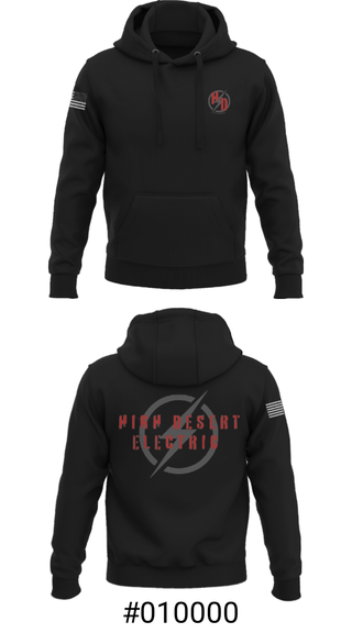 Hoodie, High Desert Electric, , Teamtime, Team time, sublimation, custom sports apparel, team uniforms, spirit wear, spiritwear, sports uniforms, custom shirts, team store, custom team store, fundraiser sports, apparel fundraiser