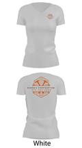 Rivera's Construction 31728609 Women's Short Sleeve V-neck Shirt - 7