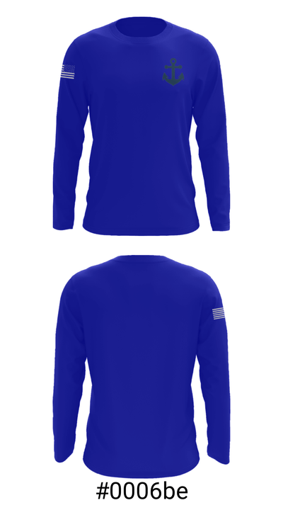 Anchor Lutheran School 4453849 Long Sleeve Performance Shirt - 18