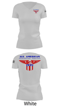 All American Convention Service 91940813 Women's Short Sleeve V-neck Shirt - 7