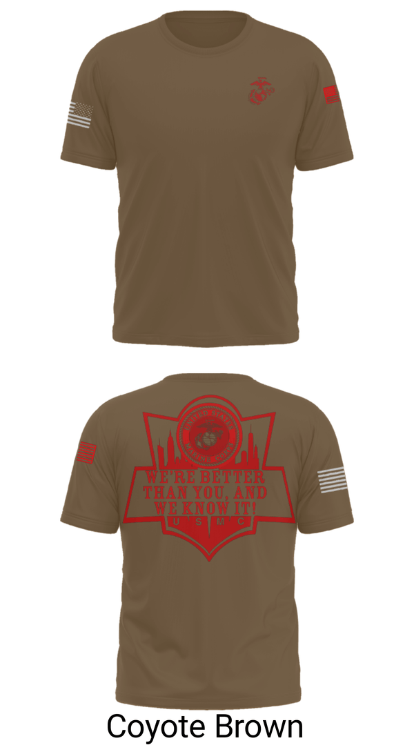 Short Sleeve Performance Shirt, RSS EMPIRE STATE, Marines, Teamtime, Team time, sublimation, custom sports apparel, team uniforms, spirit wear, spiritwear, sports uniforms, custom shirts, team store, custom team store, fundraiser sports, apparel fundraiser