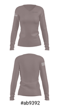 SC injections 97263627 Women's Long Sleeve V-neck Shirt - 20
