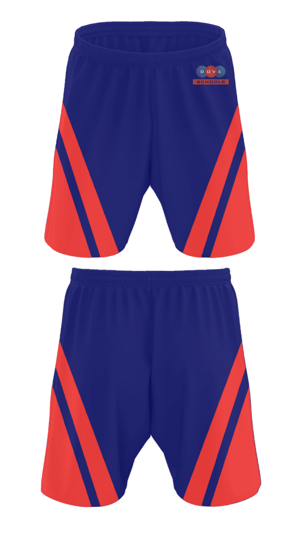 Athletic Shorts With Pockets, Dove Science Academy Middle School-South Okc, Spirit Store, Teamtime, Team time, sublimation, custom sports apparel, team uniforms, spirit wear, spiritwear, sports uniforms, custom shirts, team store, custom team store, fundraiser sports, apparel fundraiser