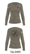 UHS MCJROTC 61480797 Women's Long Sleeve V-neck Shirt - 39