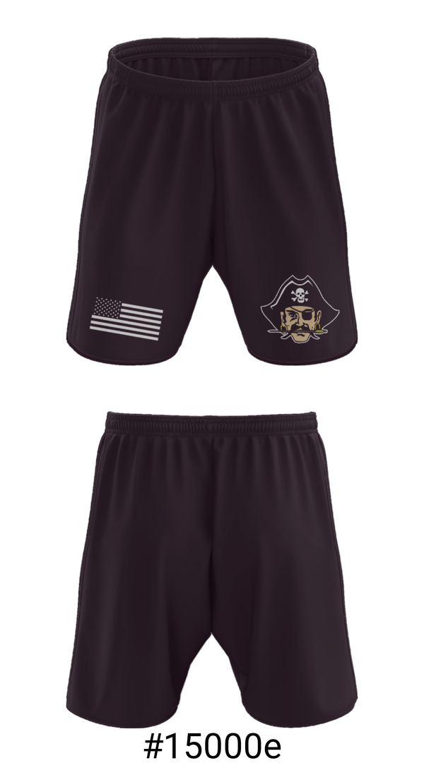 Athletic Shorts With Pockets, Emerson-Hubbard Jr/Sr High School, Spirit Store, Teamtime, Team time, sublimation, custom sports apparel, team uniforms, spirit wear, spiritwear, sports uniforms, custom shirts, team store, custom team store, fundraiser sports, apparel fundraiser