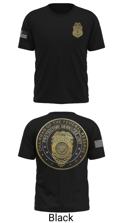 United States Federal Reserve Police 30952270 Short Sleeve Performance Shirt - 22