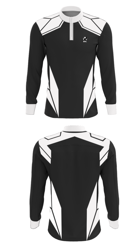 Quarter Zip Jacket, EnL, Men's Volleyball, Teamtime, Team time, sublimation, custom sports apparel, team uniforms, spirit wear, spiritwear, sports uniforms, custom shirts, team store, custom team store, fundraiser sports, apparel fundraiser