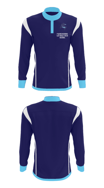 Parkersburg Catholic High School 8880266 Quarter Zip Jacket - 37