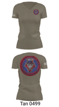 1-244th AASF 18412606 Women's Short Sleeve V-neck Shirt - 36