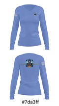 HN Heating & Cooling 85380303 Women's Long Sleeve V-neck Shirt - 20