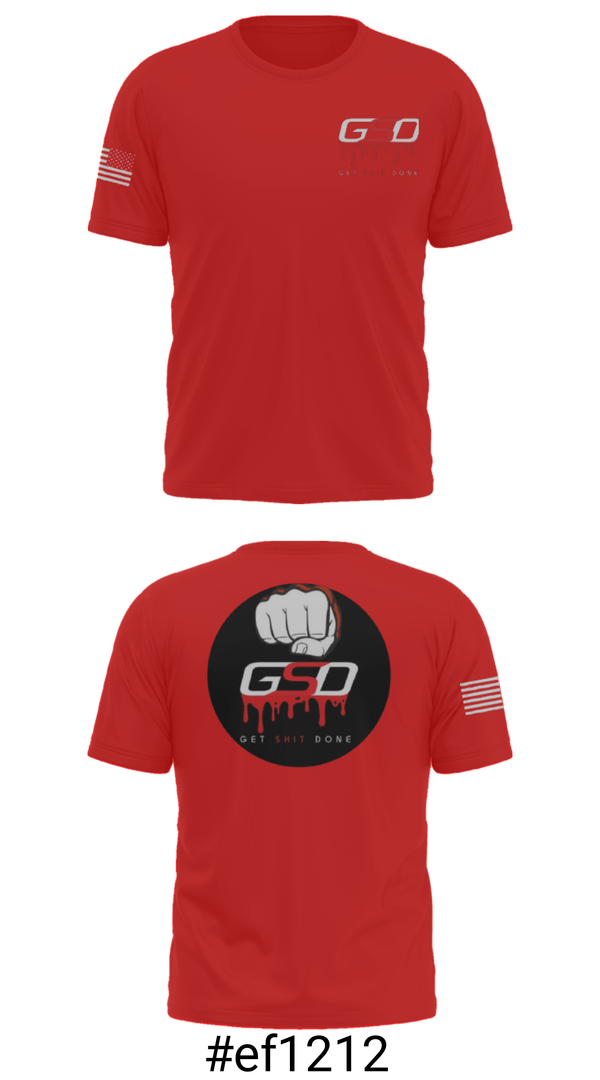 Short Sleeve Performance Shirt, GetShitDone, E-Sports, Teamtime, Team time, sublimation, custom sports apparel, team uniforms, spirit wear, spiritwear, sports uniforms, custom shirts, team store, custom team store, fundraiser sports, apparel fundraiser