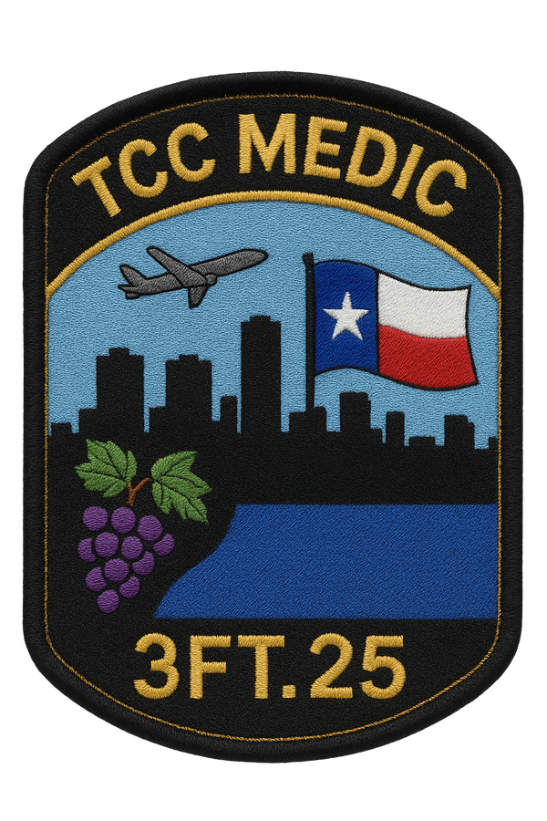 TCC Paramedic Class 3FT.25 86359977 Stainless Steel Water Bottle with a Straw Lid