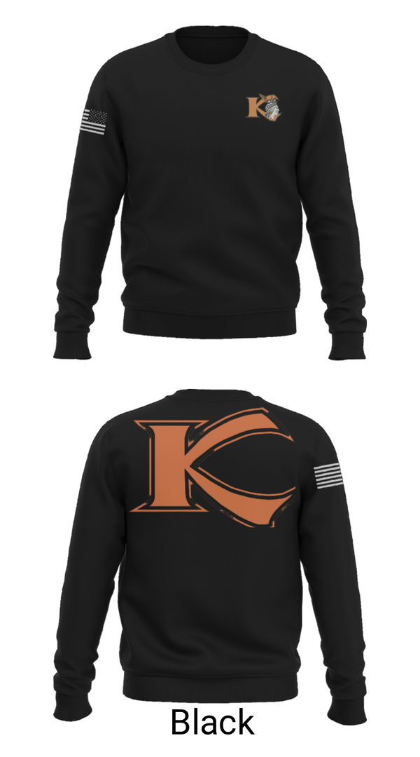 Crew Neck Sweatshirt, Keshequa High School Basketball, Men's Basketball, Teamtime, Team time, sublimation, custom sports apparel, team uniforms, spirit wear, spiritwear, sports uniforms, custom shirts, team store, custom team store, fundraiser sports, apparel fundraiser