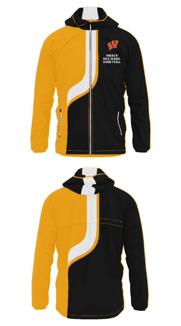 Windbreaker, Warren High School Basketball, Women's Basketball, Teamtime, Team time, sublimation, custom sports apparel, team uniforms, spirit wear, spiritwear, sports uniforms, custom shirts, team store, custom team store, fundraiser sports, apparel fundraiser