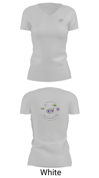 Women's Short Sleeve Vneck Shirt, World green açaí bowl, , Teamtime, Team time, sublimation, custom sports apparel, team uniforms, spirit wear, spiritwear, sports uniforms, custom shirts, team store, custom team store, fundraiser sports, apparel fundraiser